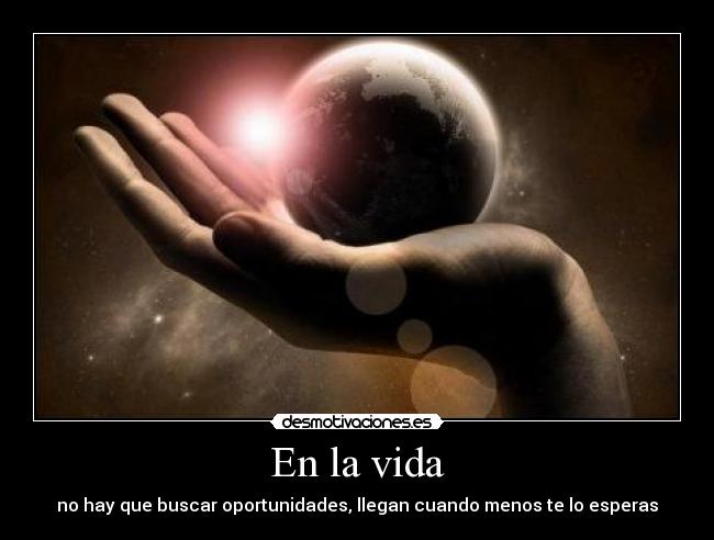 En la vida -