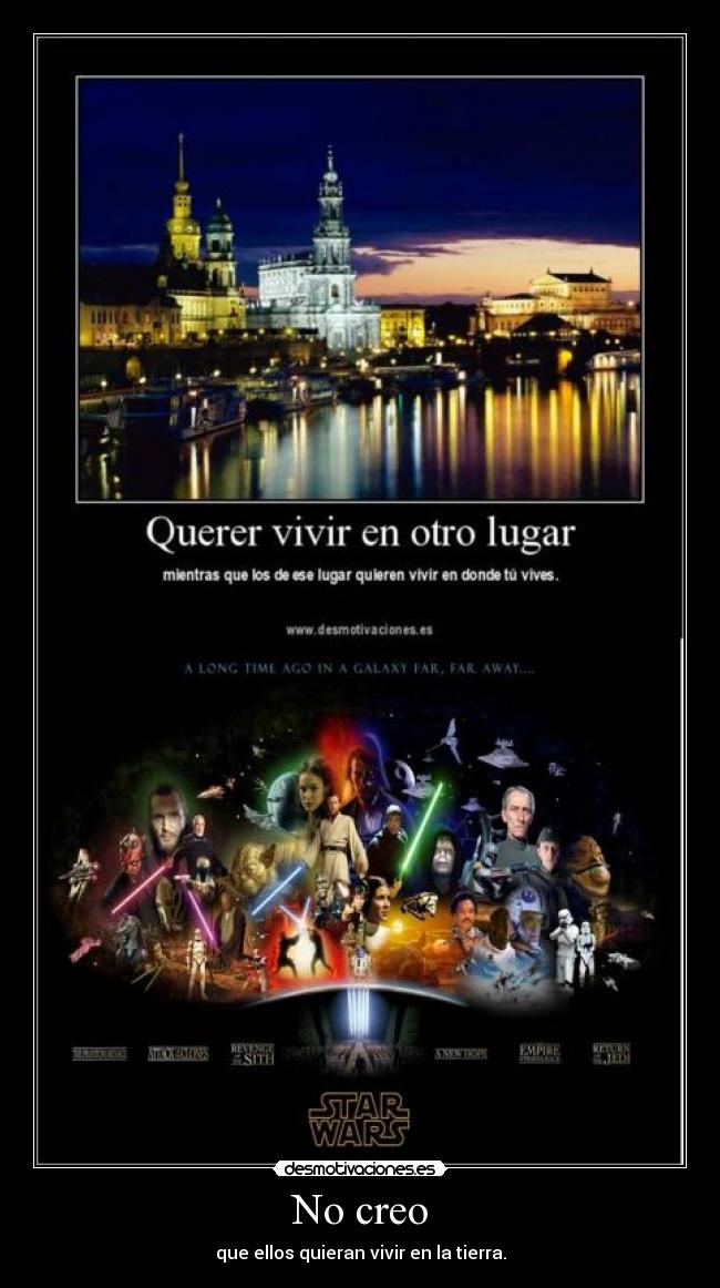carteles star wars desmotivaciones