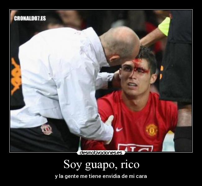 Soy guapo, rico -