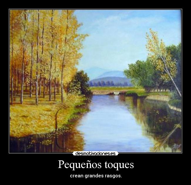 Pequeños toques - 