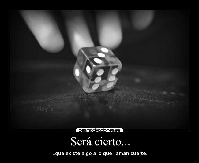Será cierto... - 
