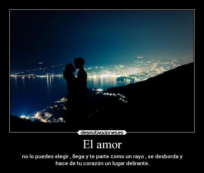 El amor -