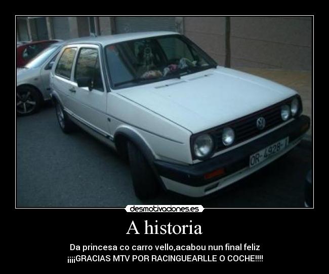 A historia -