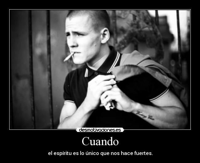 carteles skinhead sharp rash spirit desmotivaciones