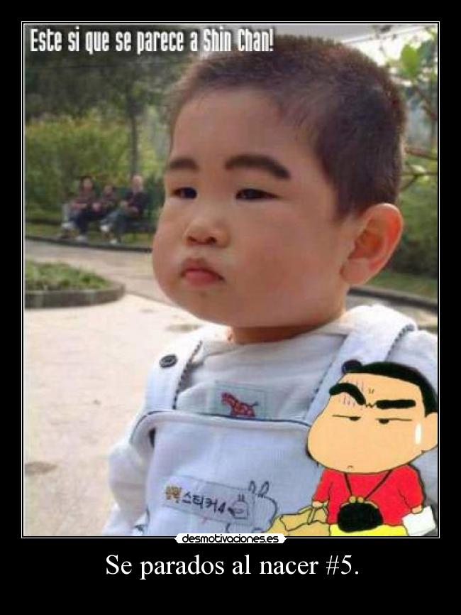 Se parados al nacer #5. -