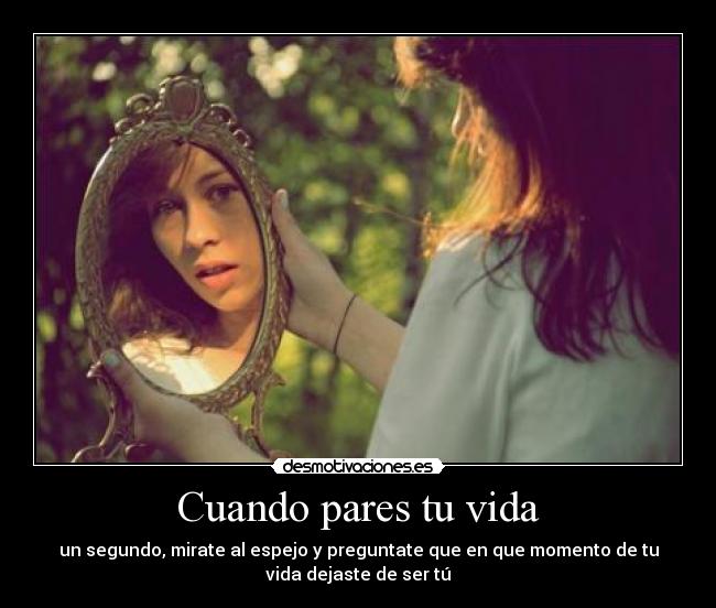 Cuando pares tu vida - 