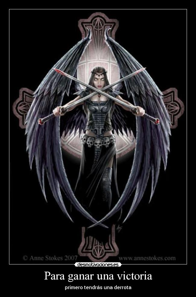 carteles para ganar una victoria desmotivaciones