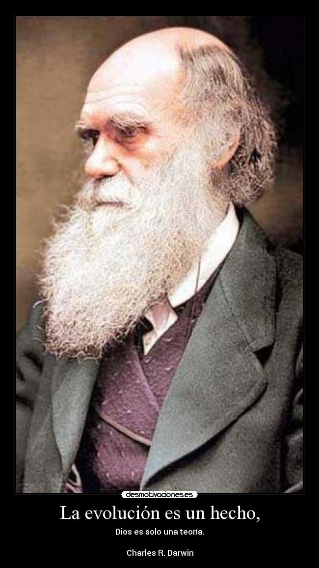 La evolución es un hecho, - 