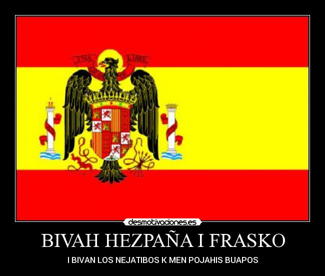 BIVAH HEZPAÑA I FRASKO -