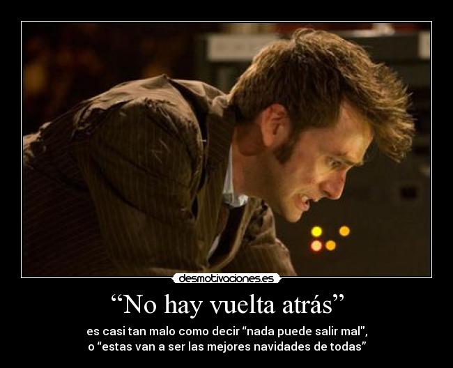 “No hay vuelta atrás” -