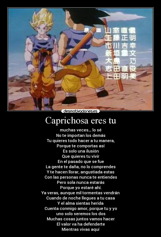 Caprichosa eres tu -