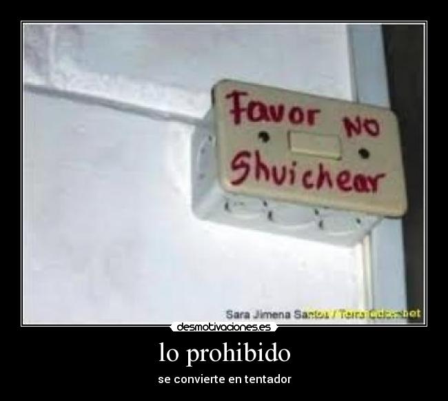 lo prohibido - 