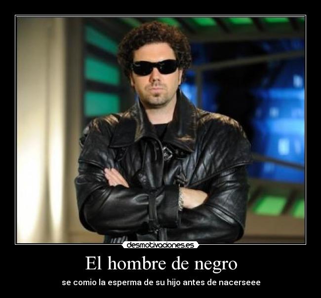 El hombre de negro -