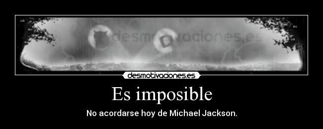 Es imposible - 
