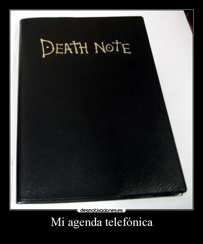 Mi agenda telefónica -