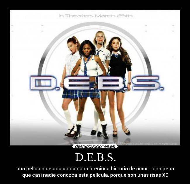 carteles debs espias accion pelicula risas amor lesbianas homosexualidad cine desmotivaciones