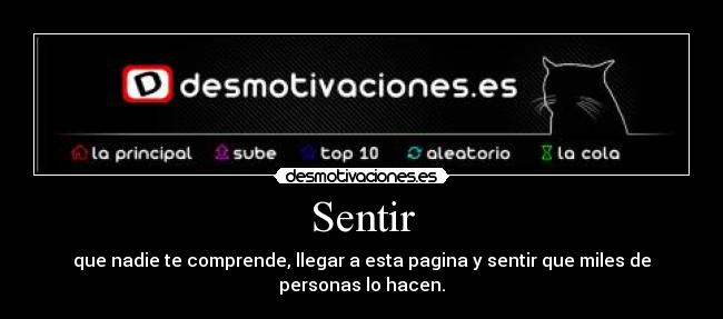 Sentir -