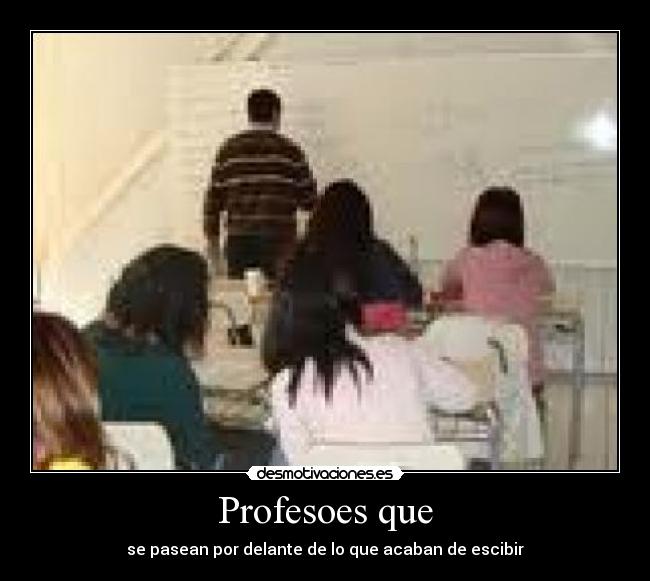 Profesoes que - 