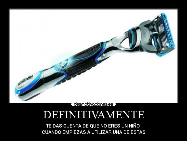 carteles gillette desmotivaciones