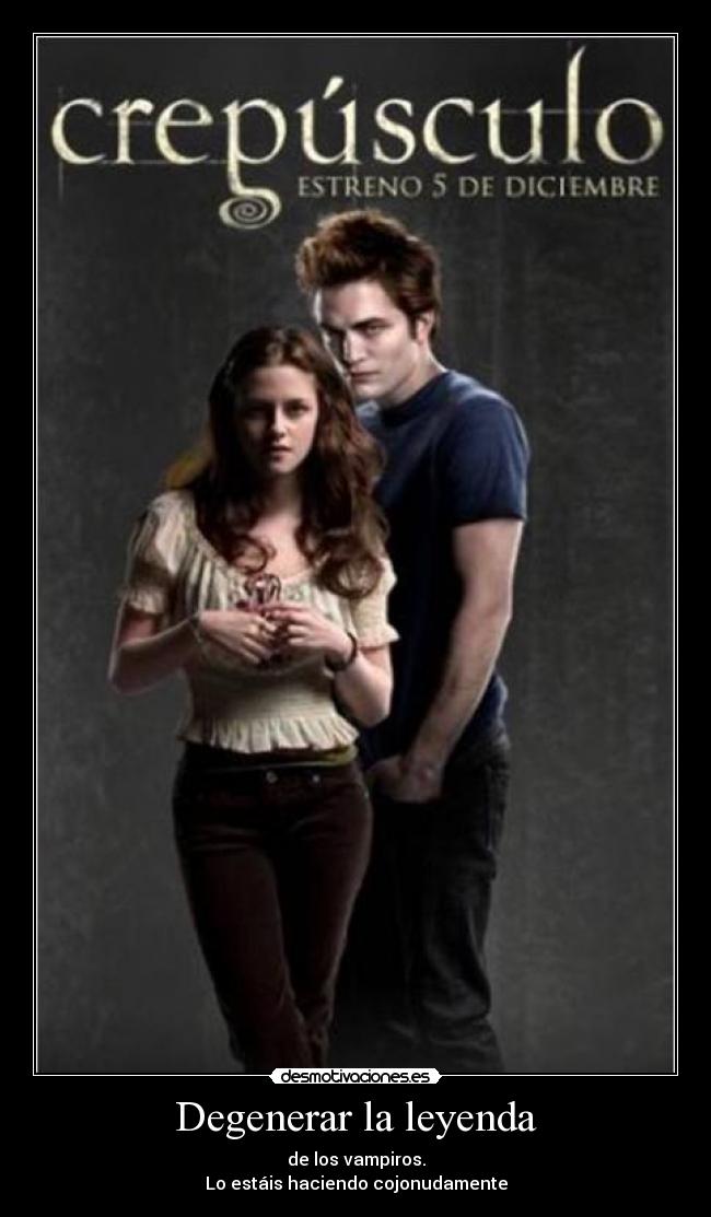 Degenerar la leyenda -