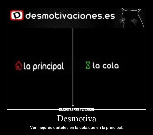 carteles demostivaciones desmotivaciones