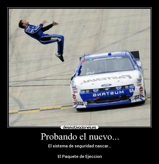 Probando el nuevo... -