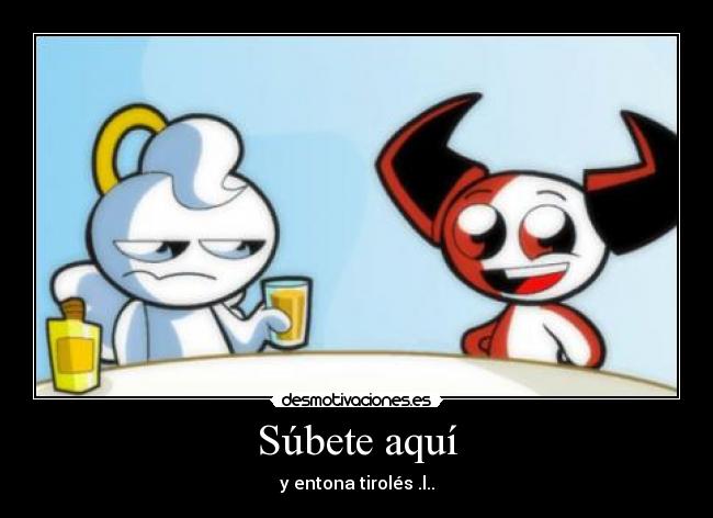 carteles heavenly hell desmotivaciones