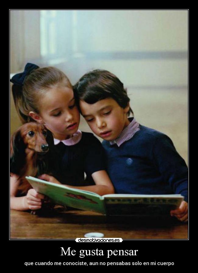 Me gusta pensar - 