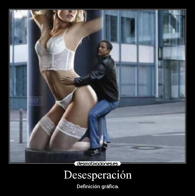 Desesperación - Definición gráfica.