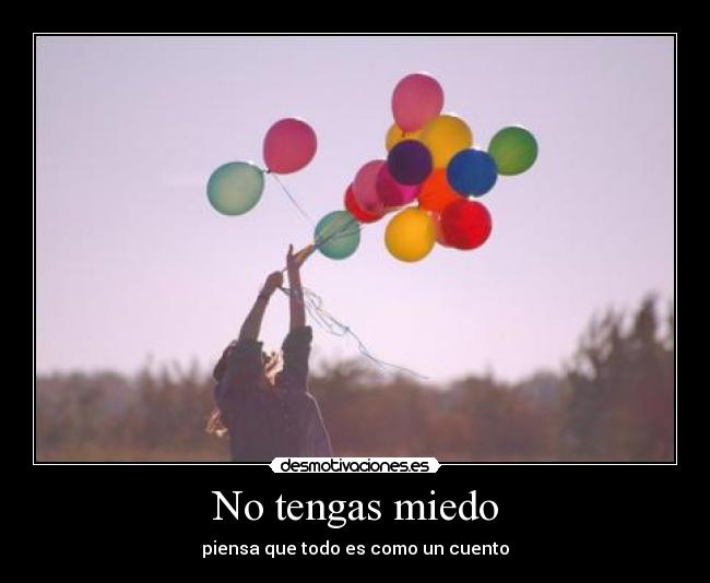 No tengas miedo - 