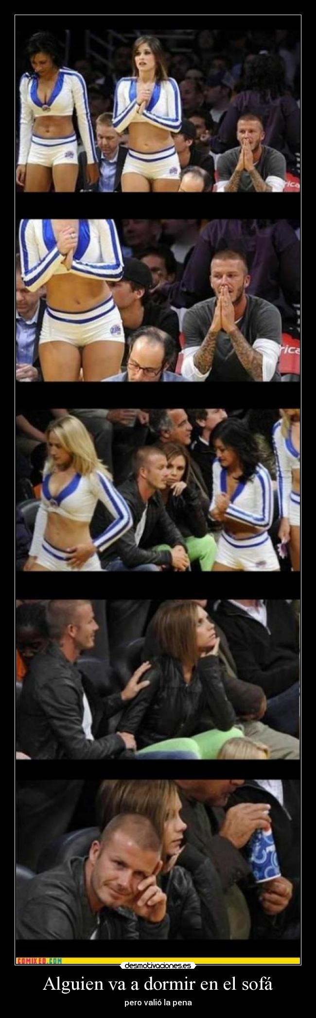 Alguien va a dormir en el sofá - 