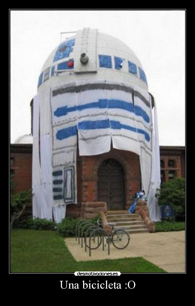 Una bicicleta :O -