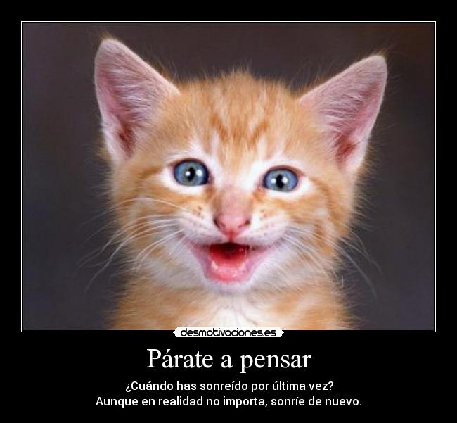 Párate a pensar -
