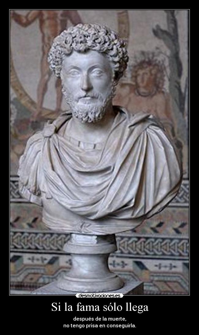 Si la fama sólo llega -