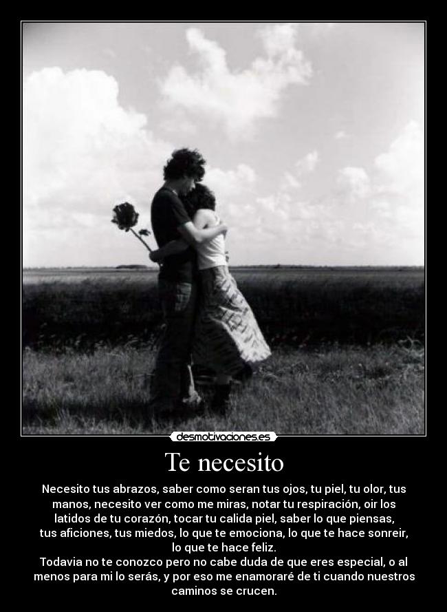Te necesito - 