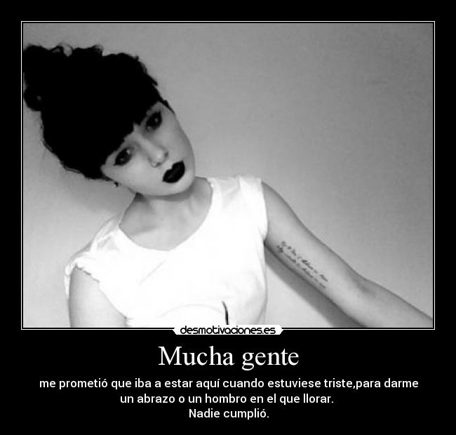 Mucha gente -
