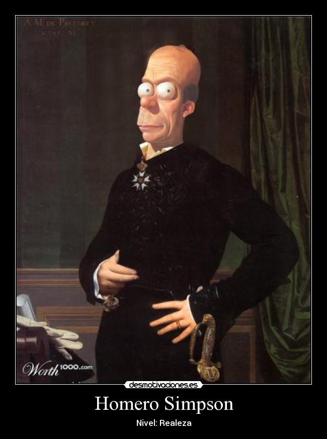 Homero Simpson - Nivel: Realeza