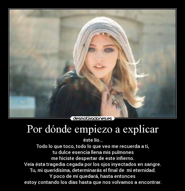 Por dónde empiezo a explicar - 