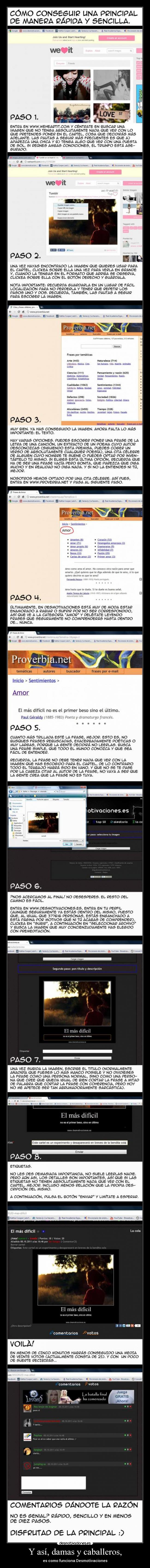 Y así, damas y caballeros, - 