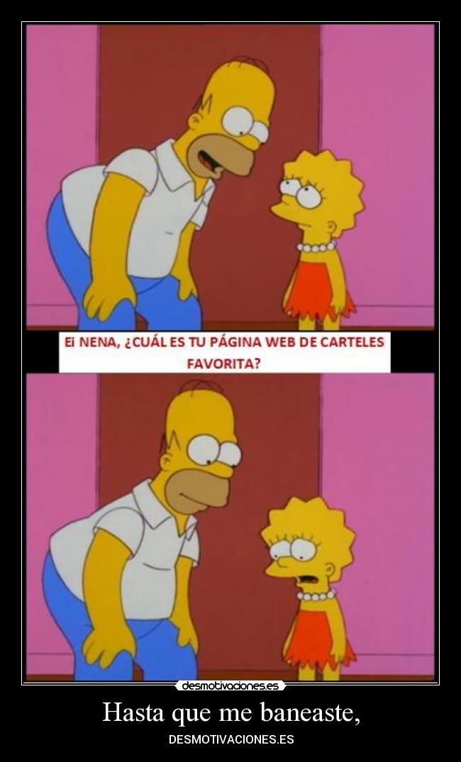 carteles simpsons banear desmotivaciones desmotivaciones