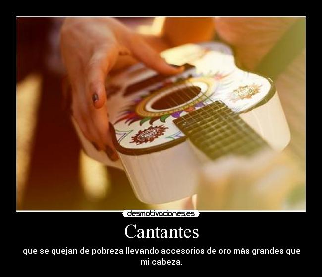 Cantantes -