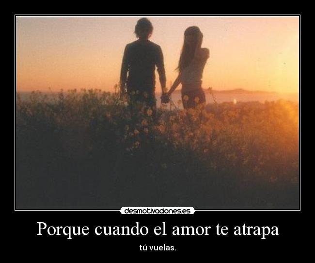 Porque cuando el amor te atrapa -