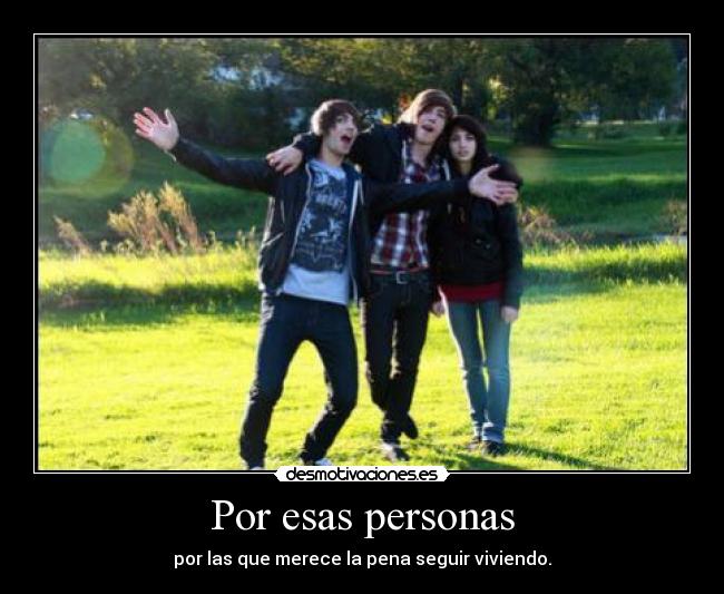 Por esas personas - 