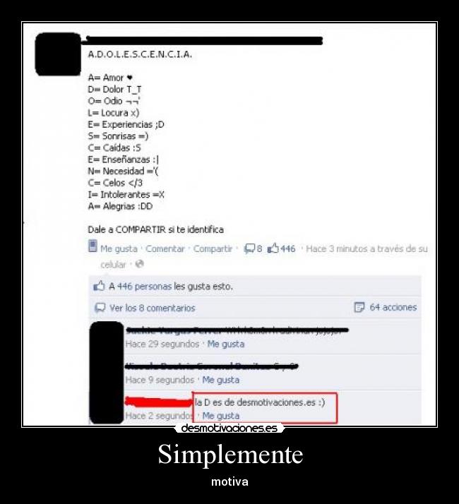 Simplemente - motiva