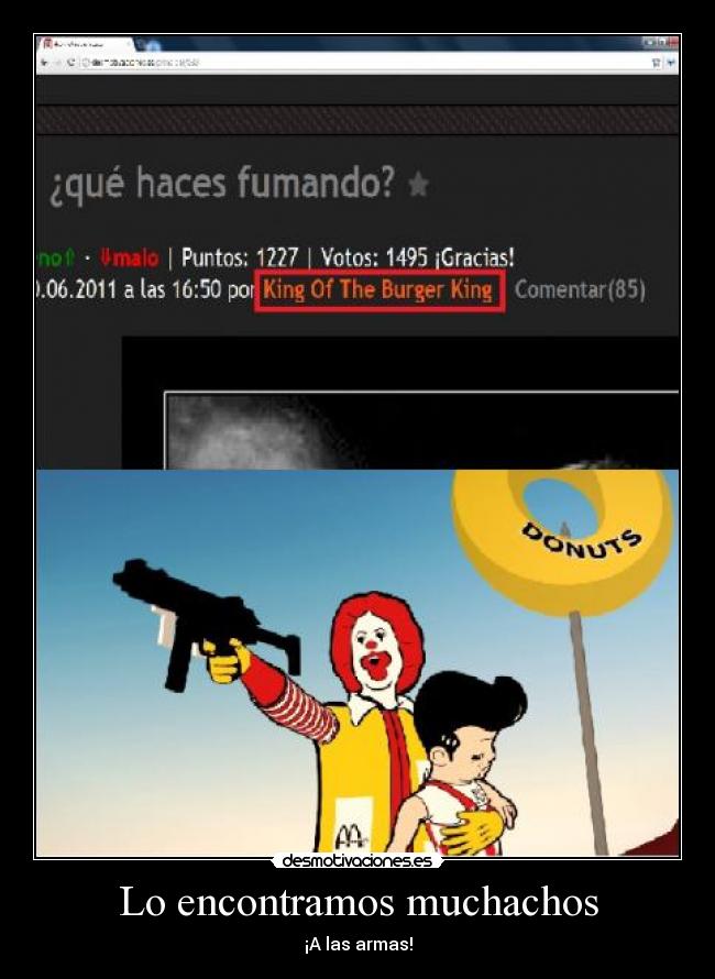 Lo encontramos muchachos -