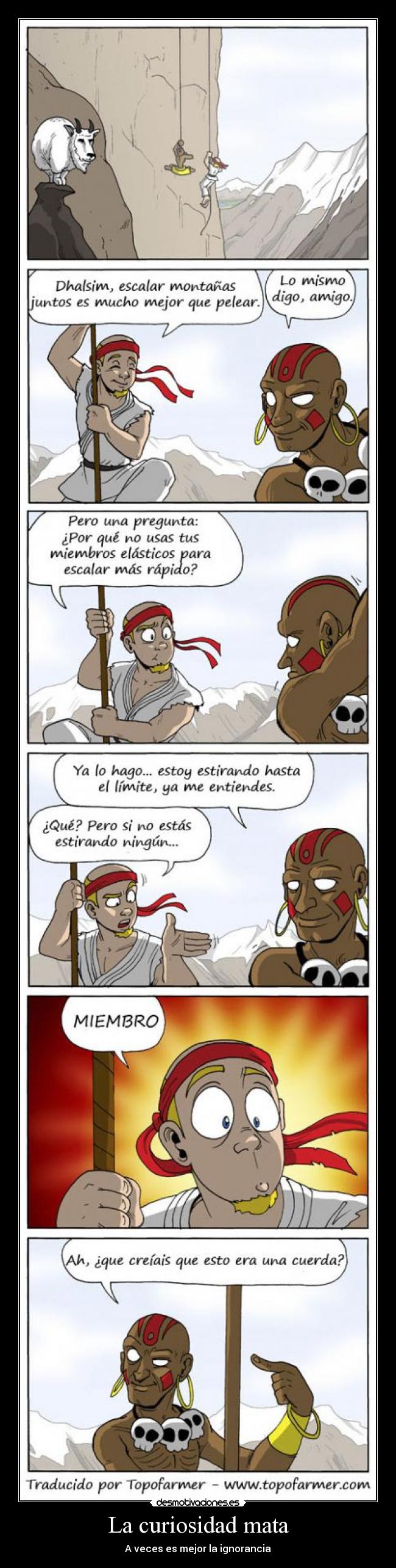 La curiosidad mata - 