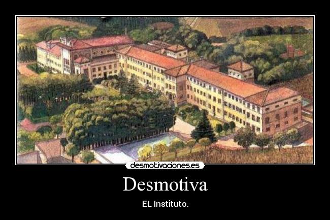 Desmotiva - EL Instituto.