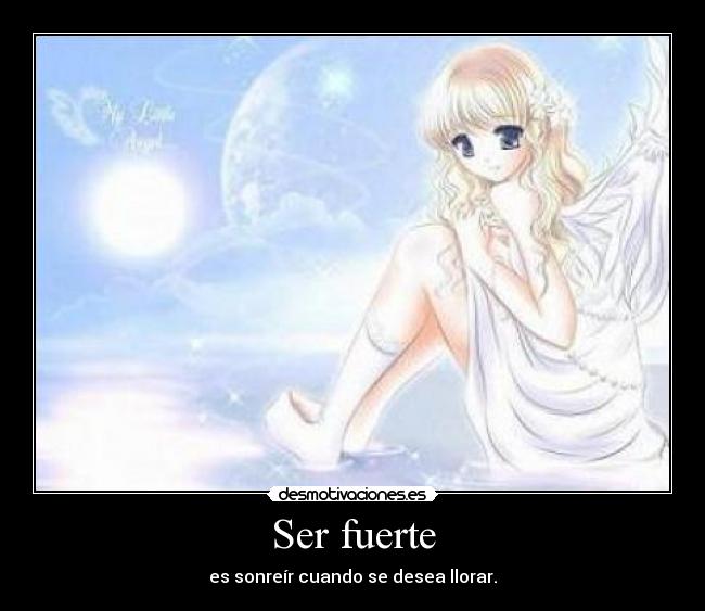 Ser fuerte -