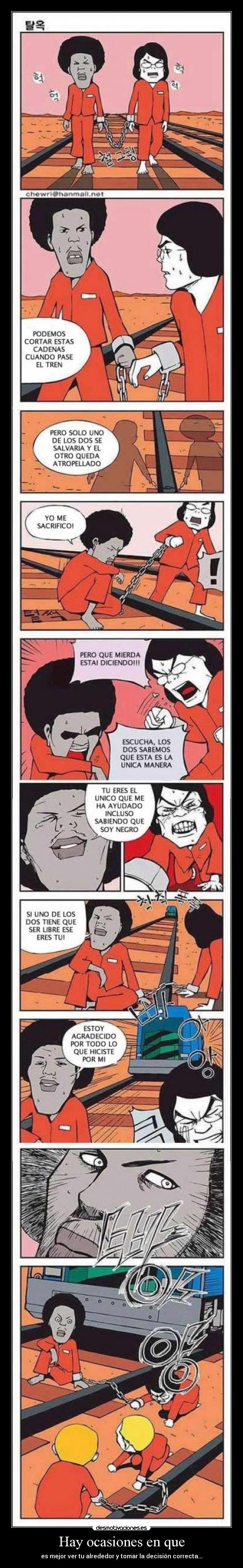 Hay ocasiones en que -