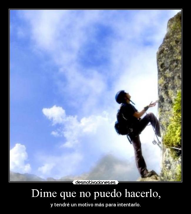 carteles reto desmotivaciones